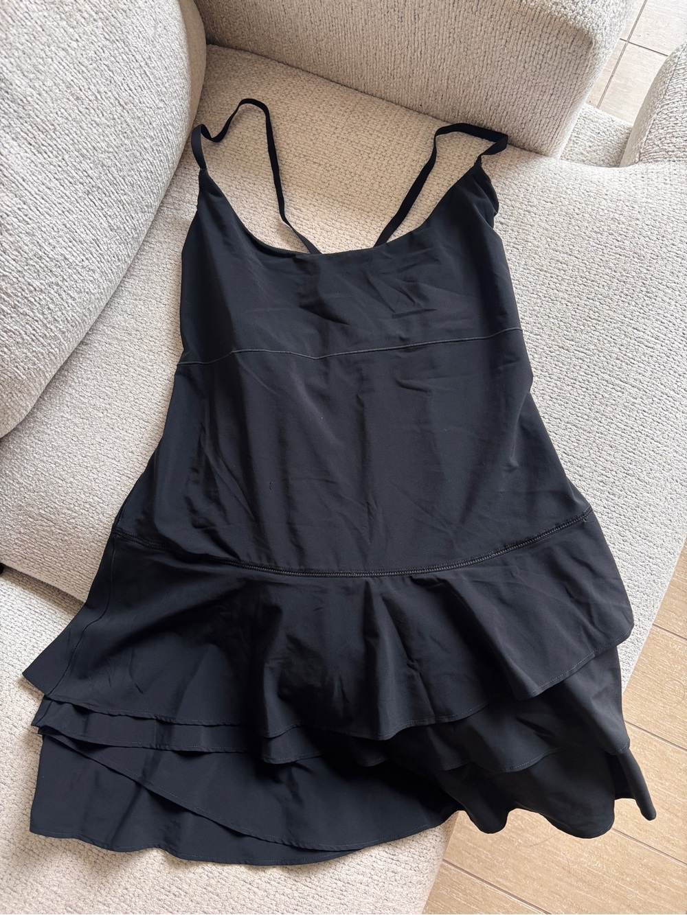 OFFLINE by Aerie Real Me Black Tennis Dress – Size Medium